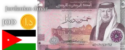 Jordanian dinar (JOD)